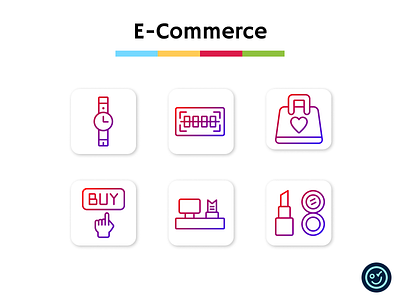 E-Commerce icon pack design ecommerce icon icon design icon set iconography icons illustration online shop ui