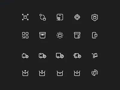 Category - Shipping Icons design design icon graphic design icon design icon pack icon set iconify illustration shipping icons ui