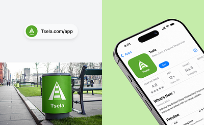 Tsela Case Study - Smart Waste Management appdesign cleancity ecofriendly environment greentech innovation minimalui mobileapp productdesign recycling smartapp uiux uxdesign wastemanagement