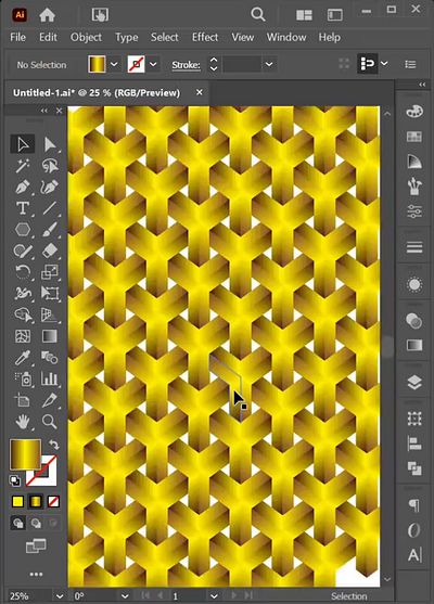 Pattern design in adobe illustrator