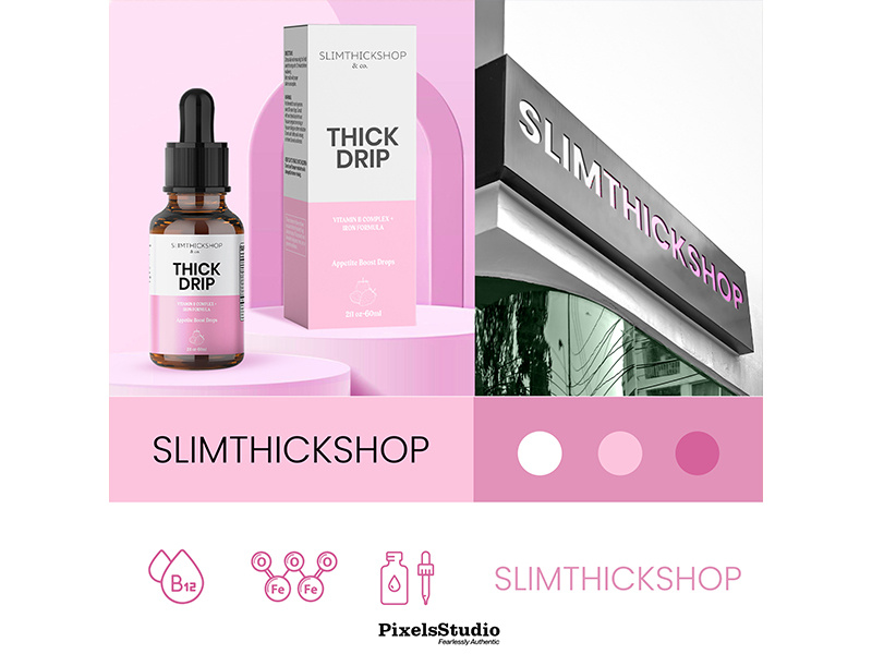 SLIMTHICKSHOP – Confidence & Style Redefined | Designed by Pixel