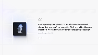 Testimonials section design landingpage testimonials ui ux