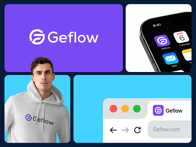 Geflow Logo abdullah al sayeed brand brand design brand identity branding branding designer corporate corporate logo favicon getflow getflow logo gf logo gradiant graphic design logo logo designer logo icon logo identity logodesign ui