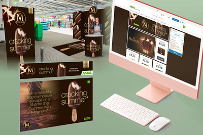 Digital design (ASDA) branding digital graphic design logo marketing pr print