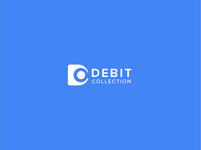 Debit Collection app branding design logo vector