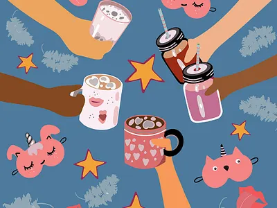 Pajama party feast best sleepover cocktail cocoa night pajama party party drinks rank rank