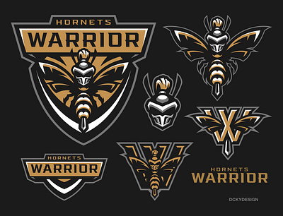 HORNETS WARRIOR branding design esportlogo esports gamestreaminglogo gaming logo gamingdesign gaminglogo graphic design hornets illustration logo logomascot mascot mascot logo mascotlogo sportsbrand sportslogo twitchlogo