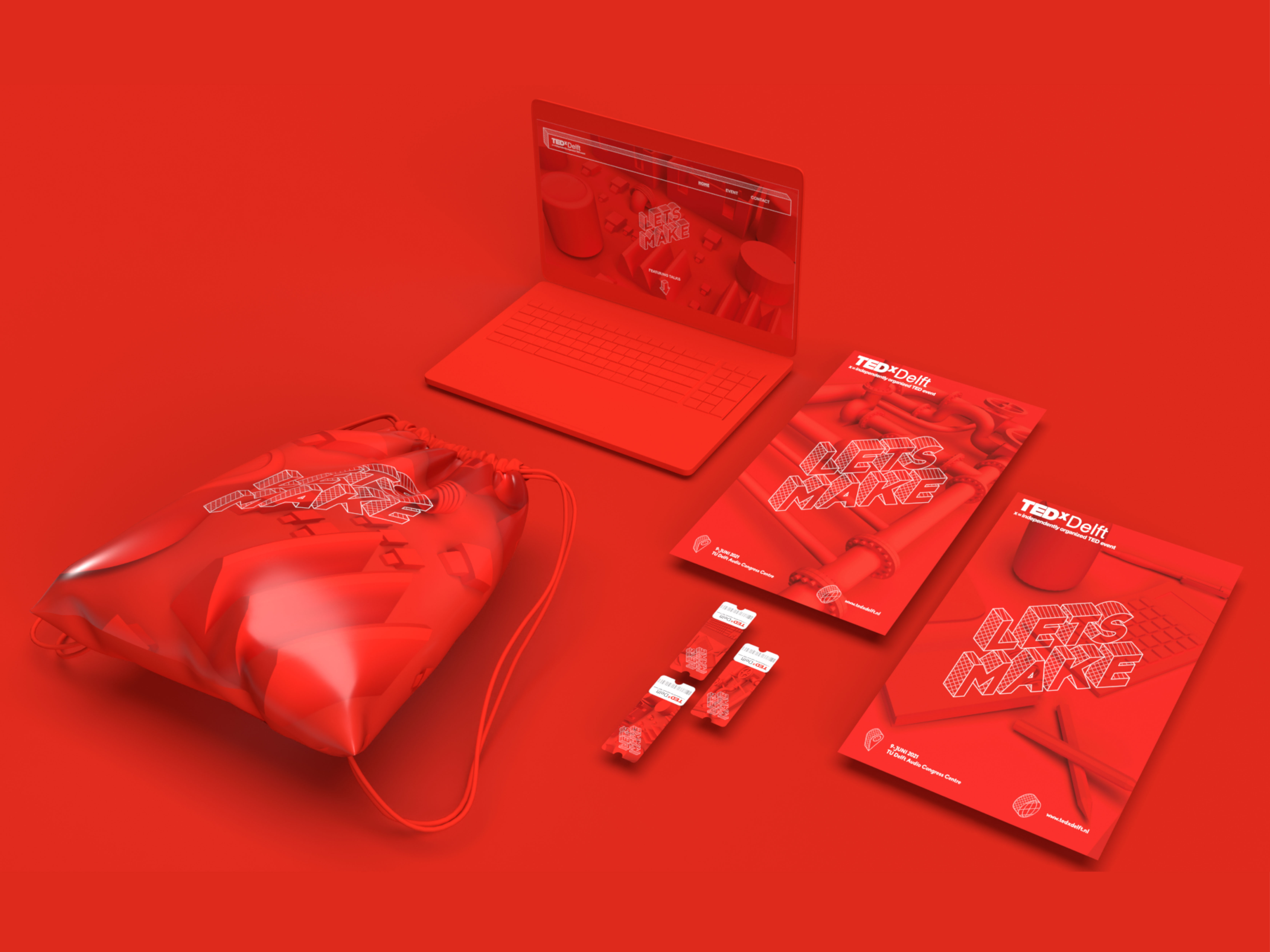 Example of Mockups for LETS MAKE