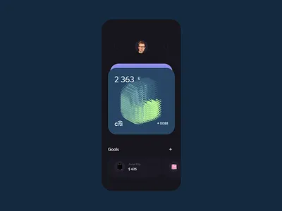 Top Up Mobile Interaction 3d amount animation app banking budget card design etheric finance interaction mobile money motion topup transaction transfer ui