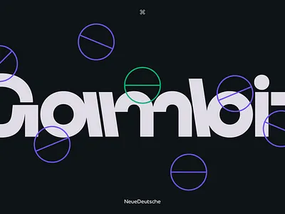 ND Gambit font type typedesign typeface
