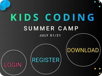 Let kids code! application branding coding colorful design figma figmadesign kids mobile summercamp ui ux