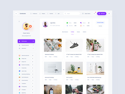 Freelance Service Template components dashboard download figma sketch symbols ui ui kit ux