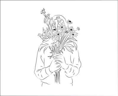 Line art illustration design illustration illustration art line art logo one line art vector