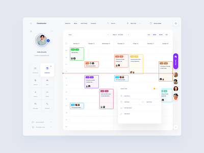 Calendar Templates components dashboard design download figma sketch ui ui kit ux web