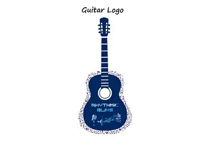 Guitar Logo design graphic design icon illustration logo ui ux