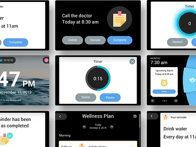 Pria voice assistant clean conversion illustration simple ui voice voice assistant
