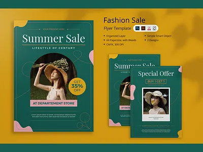 Summer Fashion Flyer style