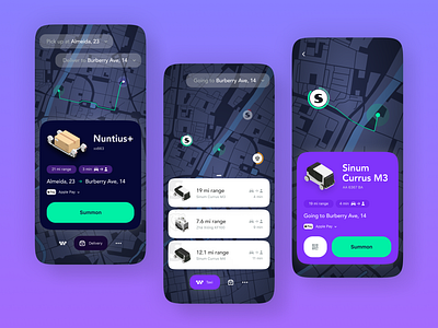 Autonomous Taxi app bird bolt concept design drone lyft mobile scooter taxi uber ui ux