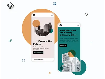 Real estate website interface mobile app mobile design office space pro prodcut product real estate real state riaydh website