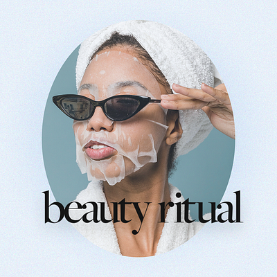 Beauty Ritual Logo Design branding design graphic design logo ui