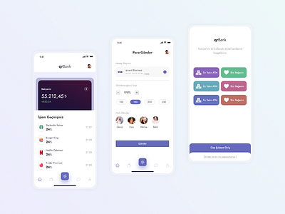 QR Mobile Payment System bank app banking figma mobile mobile app ui design ux design