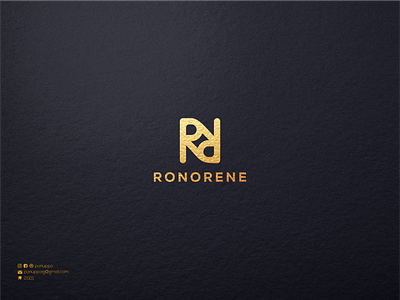 Ronorene brand design branding design illustration logo logodesign logomaker modern logo ui vector