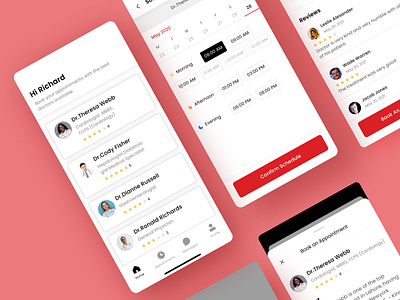 Online Doctor Consultancy App figma