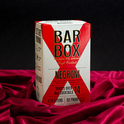 Barbox branding cocktails logo packaging typography