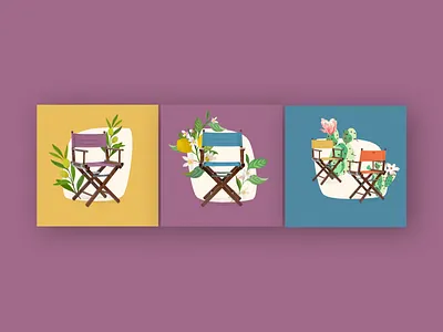 Instagram posts for Telami design illustration instagram socialmedia