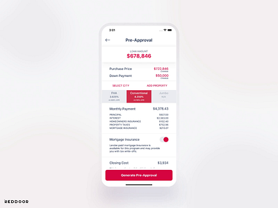 RedDoor: 2 years of product evolution app ios mobile ui uidesign ux