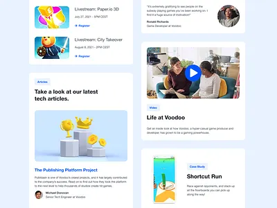 Newsletter Components for Mailchimp blocks components design design system email library mailchimp minimalist newsletter product voodoo web