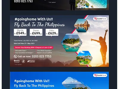 Facebook Banner Ads branding de design graphic design icon minimal typography ui