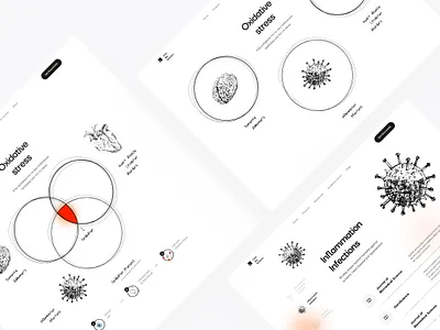 Sketch clean design illustration onepage ui ux