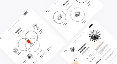 Sketch clean design illustration onepage ui ux