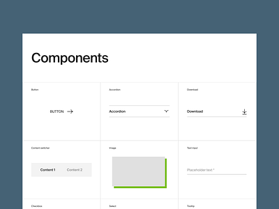 Green Circular District | Components components design design system illustration suisse typography ui ux visual design visual identity web web design