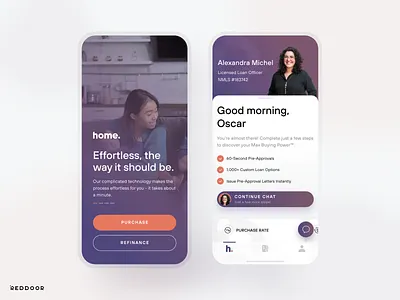 RedDoor Home app ios mobile ui uidesign ux visualdesign