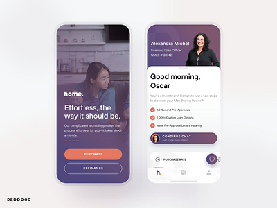 RedDoor Home app ios mobile ui uidesign ux visualdesign