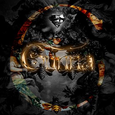 Gunna - Gold gunna photoshop rap typo typographie