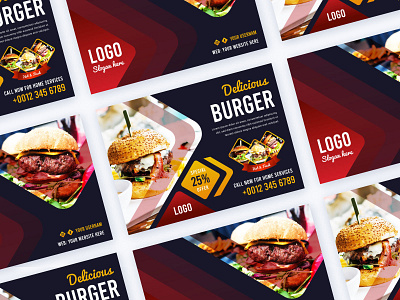 Burger Brand Identity Design brand identity branding branding design colorful branding creative design food graphic design illustration logo logos minimal minimal identity postcard restaurant type typography wordmark