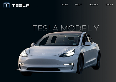 Tesla Landing Page UI Design figma landingpage ui uiux ux web webdesign website