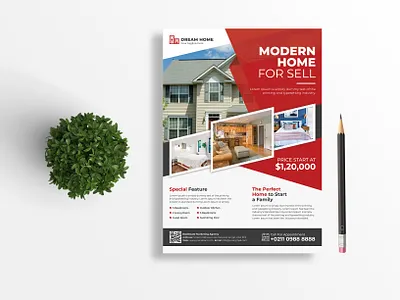 Real Estate Flyer branding design graphic design loan photoshop sale