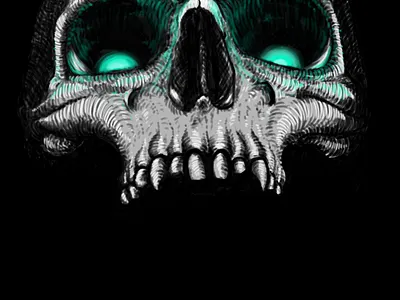 Skull illustration