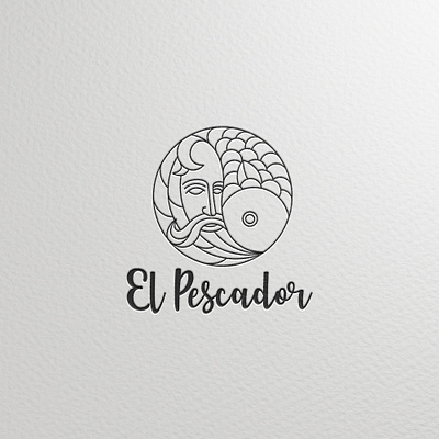 El Pescador Restaurant branding croatia design fish fisherman food logo pescador restaurant