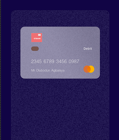 Simple glass morphism credit card credit card daily ui design glass morphism ui