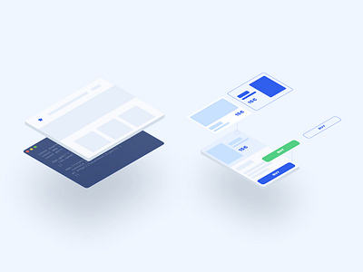 Illustrations for YEA Personalize graphic design graphics illustration isometric website illustrations