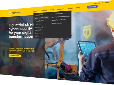Dropdown menu - Navigation