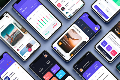 Neon - Multipurpose Card-based UI Kit 3d animation app branding design graphic design illustration ios logo motion graphics multipurpose neon ui ui design ux ux design vector web design web development website