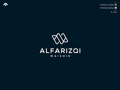 Alfarizqi Waizhin app branding design icon illustration letter logo minimal ui vector