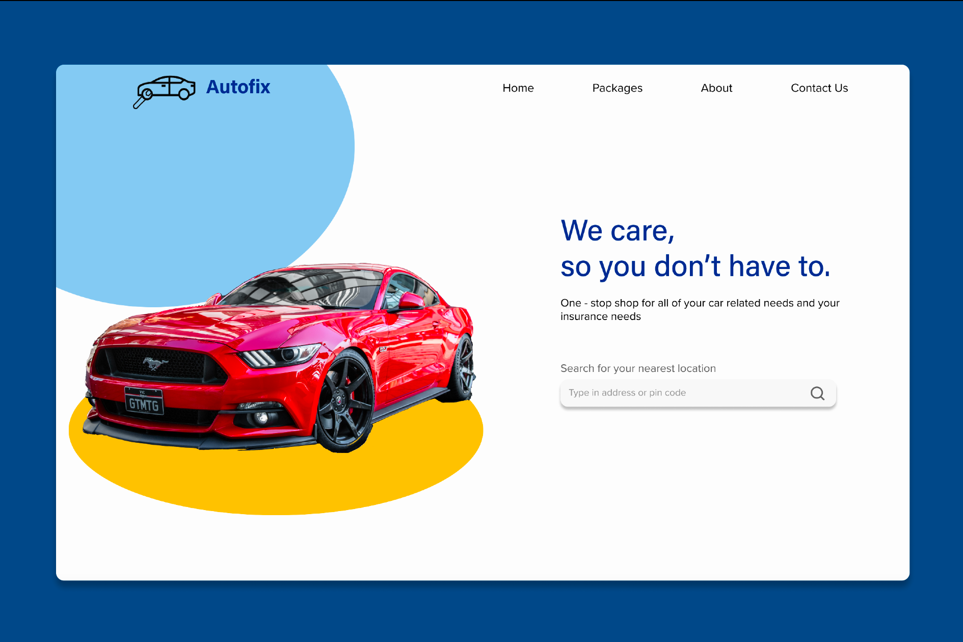 Example of Daily UI 03: Landing Page