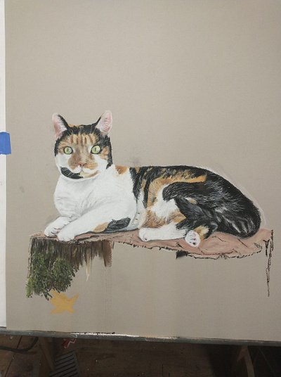 Fall Catskill Cat in Progress aiga catskills mountains